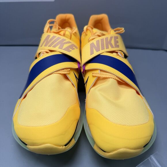 Nike Air Zoom Long Jump Elite Citron Pulse Indigo Burst Men Size 12 FZ9326-800 main image 11